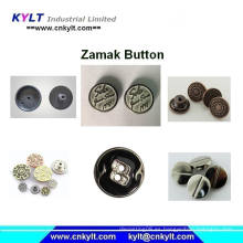 Zamak 5 aleación de zinc Die Casting botón de metal que hace la máquina
